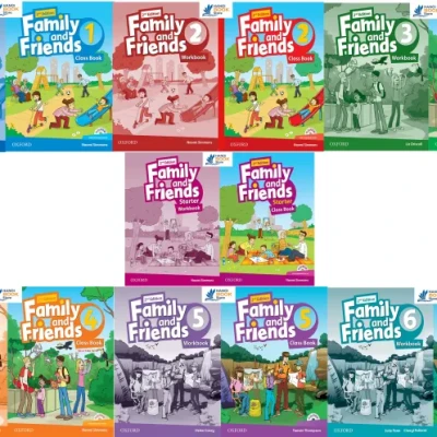 Sách FAMILY AND FRIEND 2nd (Sách Màu)