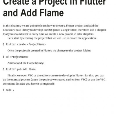 Sách Flame Game Development Your Guide to Creating Cross-Platform Games in 2D Using Flame Engine in Flutter 3