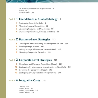 Sách Global Strategy, 5th Edition