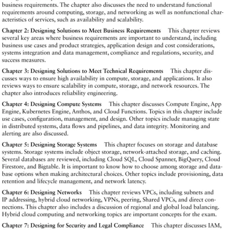 Sách Google Cloud Certified Professional Cloud Architect Study Guide