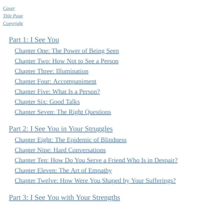 Sách How to Know a Person The Art of Seeing Others Deeply and Being Deeply Seen