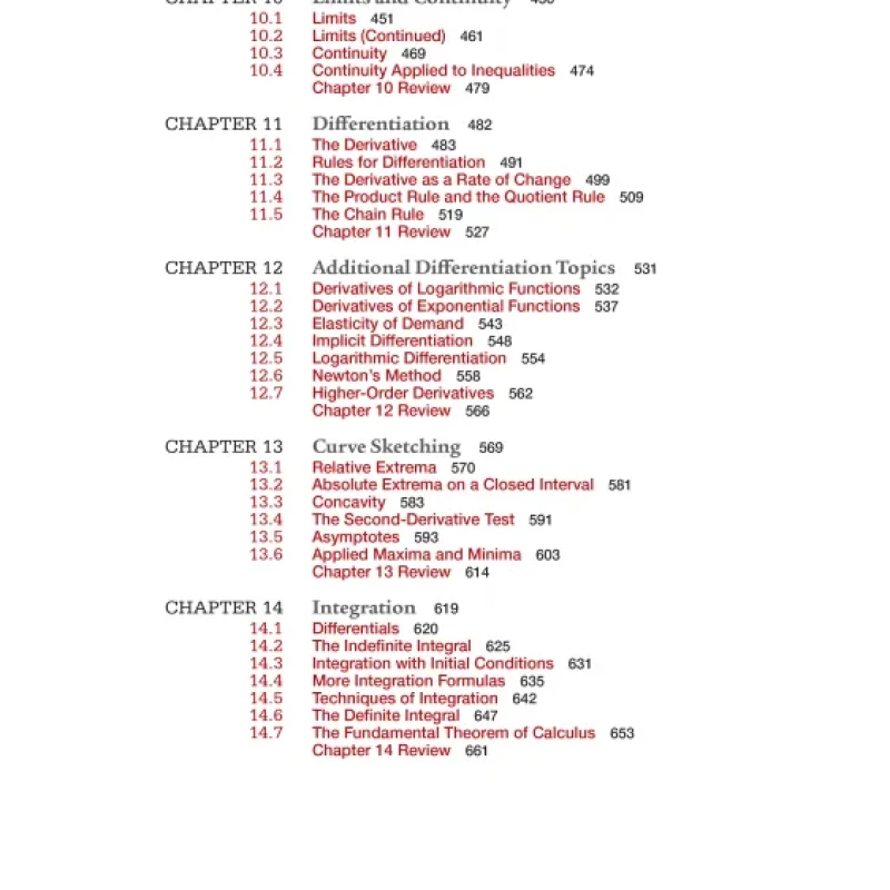 Sách Introductory Mathematical Analysis for Business, Economics, and the Life and Social Sciences