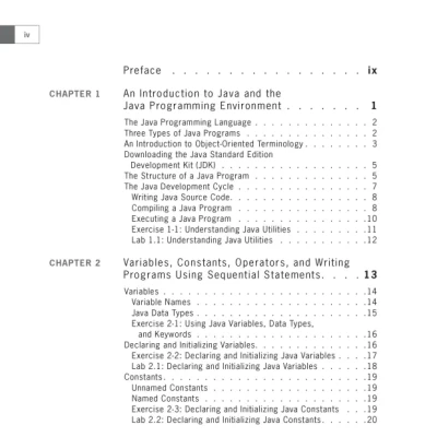 Sách Java Programs to Accompany Programming Logic and Design 7th Edition