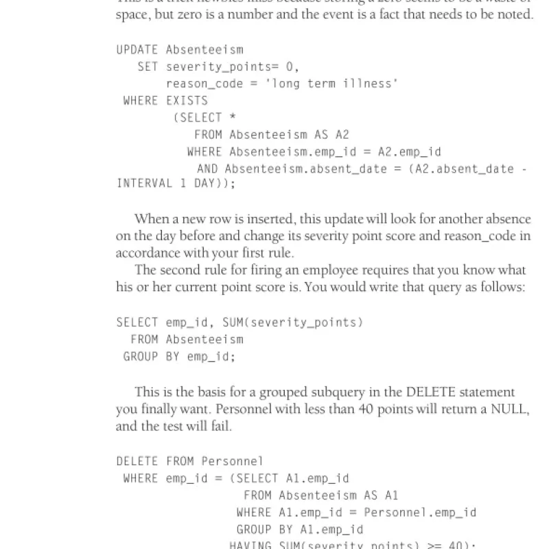 Sách Joe Celkos SQL Puzzles and Answers