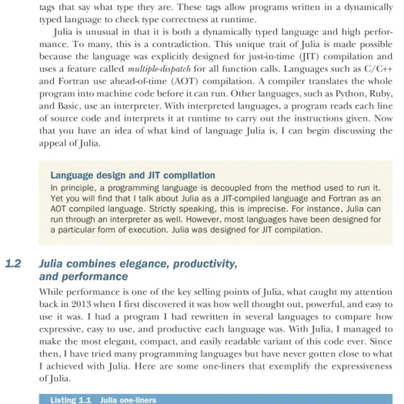 Sách Julia as a Second Language General purpose programming with a taste of data science