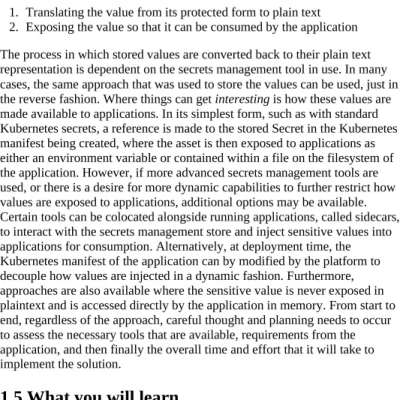 Sách Kubernetes Secrets Management