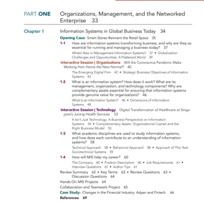 Sách Management Information Systems Managing the Digital Firm, Global Edition