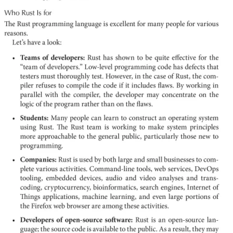 Sách Mastering Rust A Beginners Guide