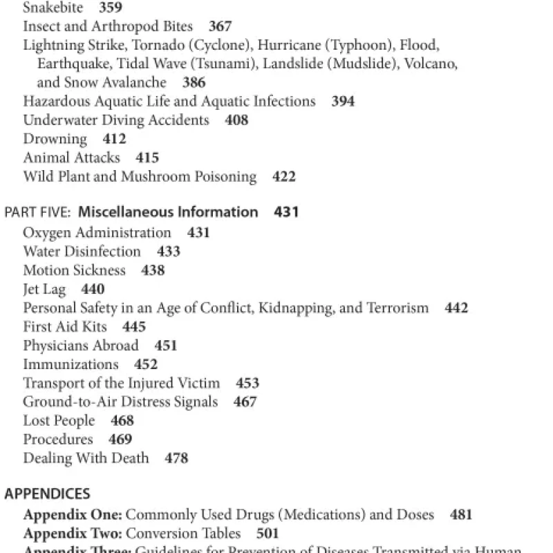 Sách Medicine for the Outdoors The Essential Guide to First Aid and Medical Emergencies, 7th Edition