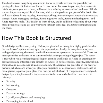 Sách Microsoft Azure Architect Technologies and Design Complete Study Guide Exams AZ-303 and AZ-304
