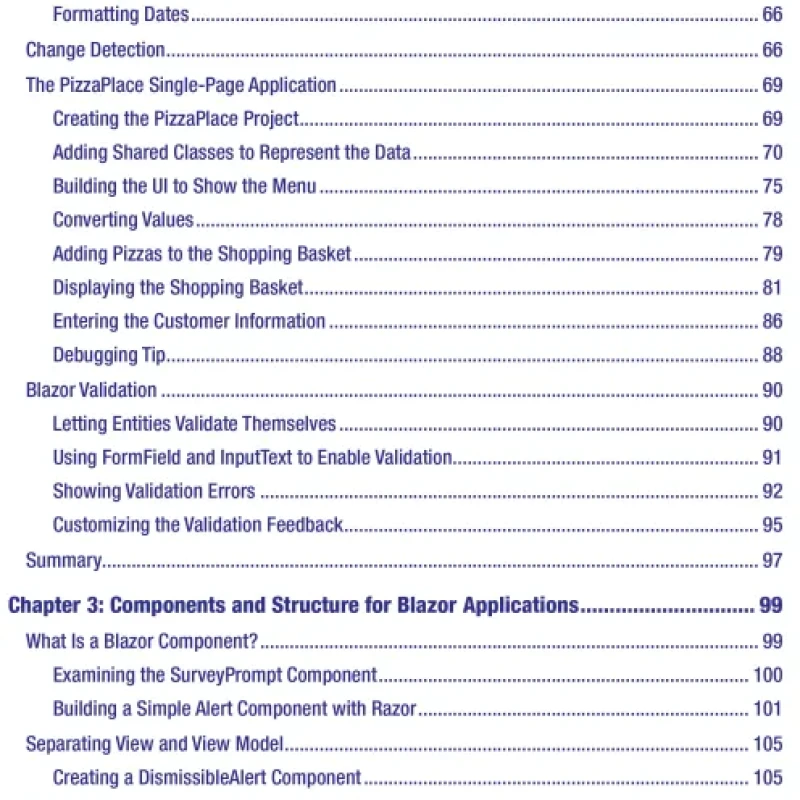 Sách Microsoft Blazor Building Web Applications in .NET 6 and Beyond - Third Edition