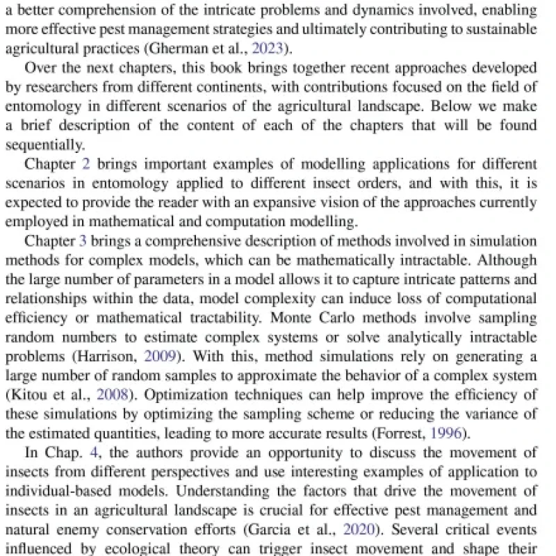 Sách Modelling Insect Populations in Agricultural Landscapes