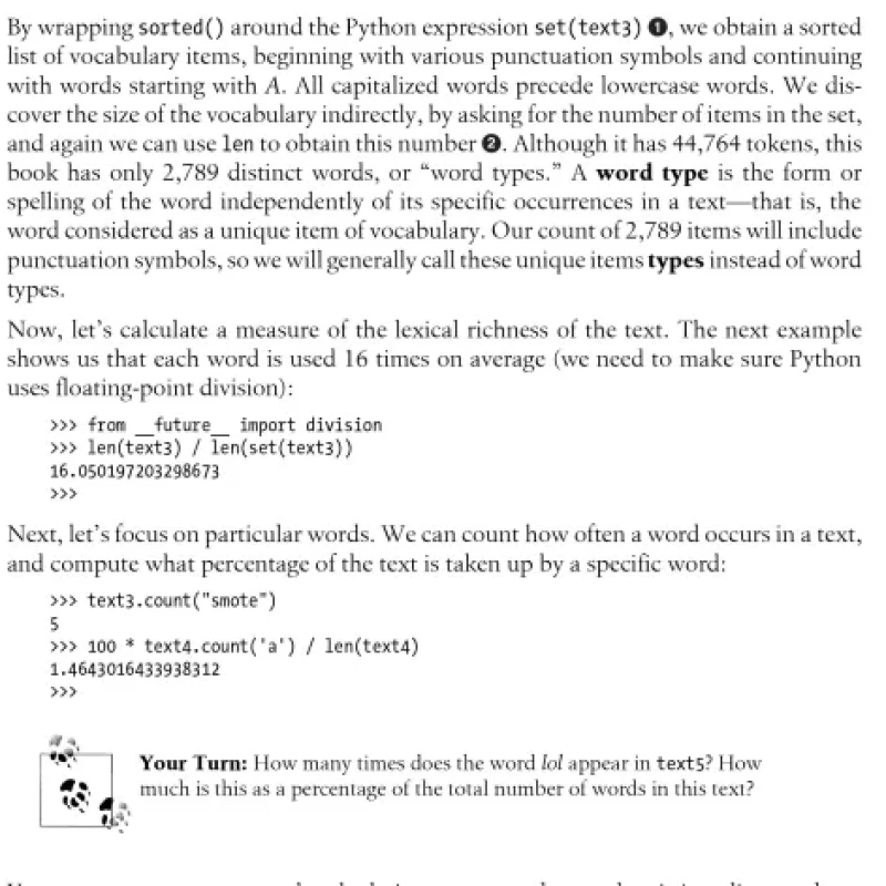 Sách Natural Language Processing with Python