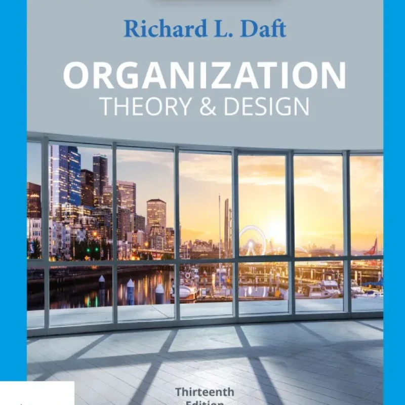 Sách Organization theory and design