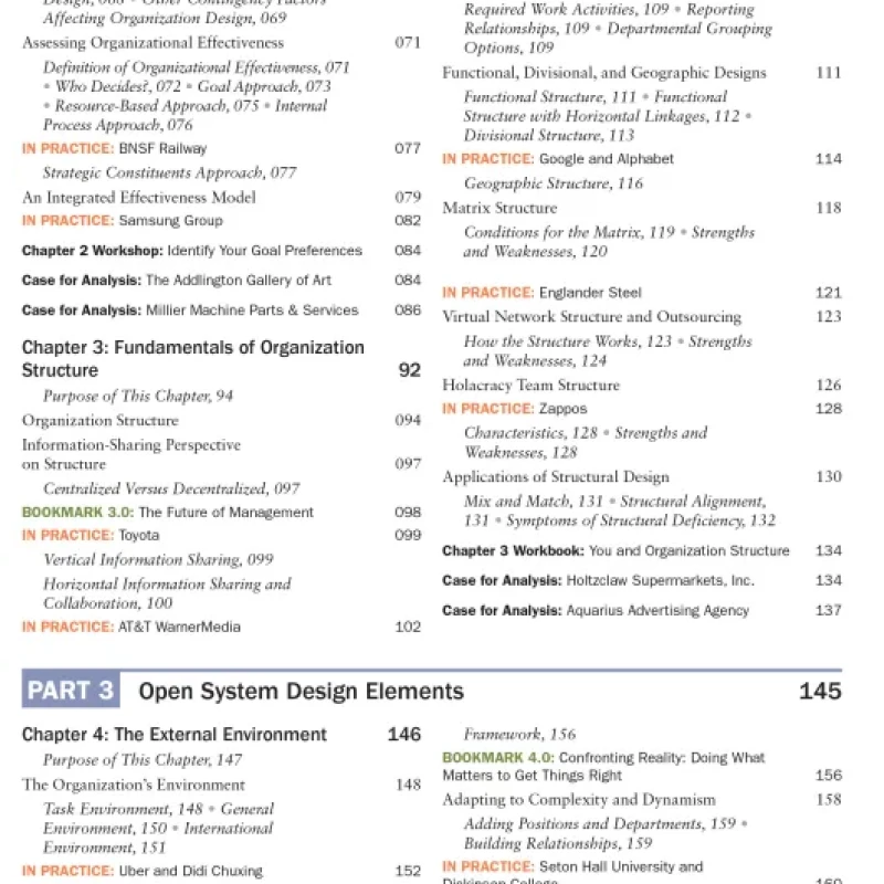 Sách Organization theory and design