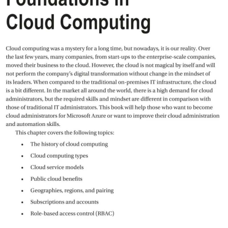 Sách Pro Azure Administration and Automation A Comprehensive Guide to Successful Cloud Management