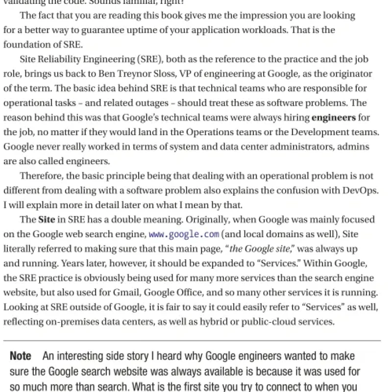 Sách The Art of Site Reliability Engineering (SRE) with Azure Building and Deploying Applications that Endure