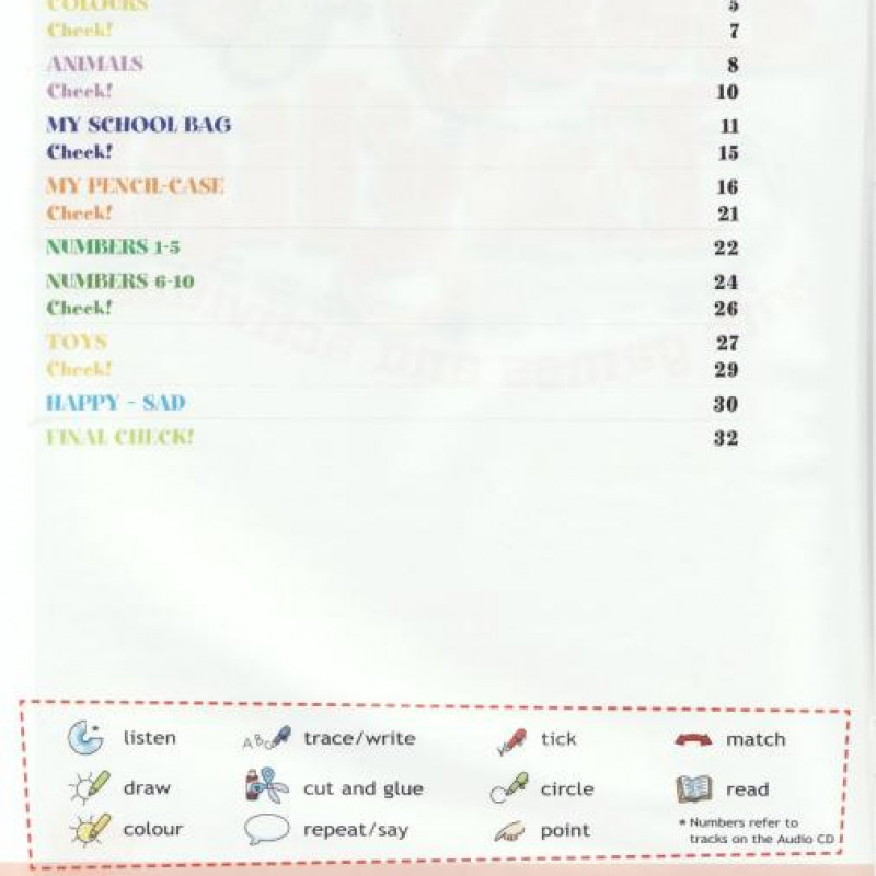 Sách Tiếng Anh Easy English with Games and Activities 1-5 (sách màu)