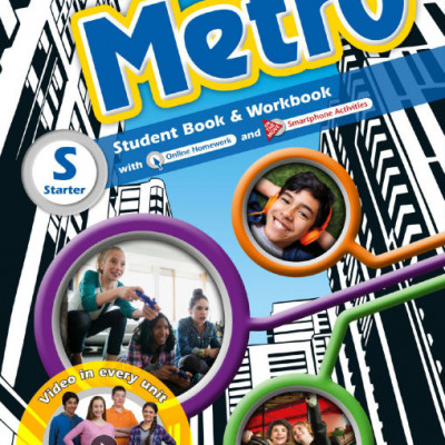 SÁCH TIẾNG ANH OXFORD METRO STUDENT'S BOOK & WORKBOOK STARTER (sách màu)