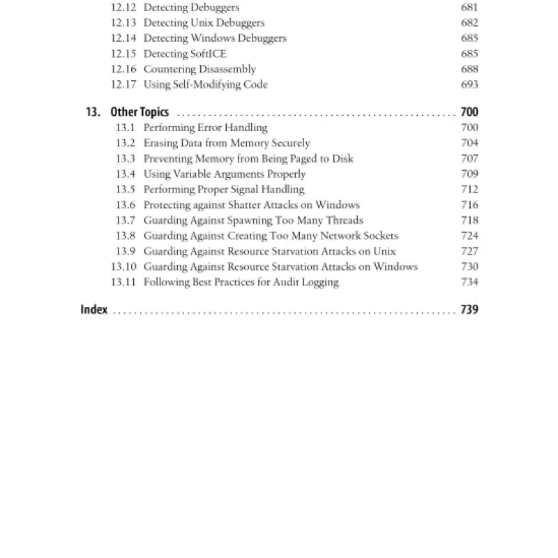 Secure Programming Cookbook for C and C++