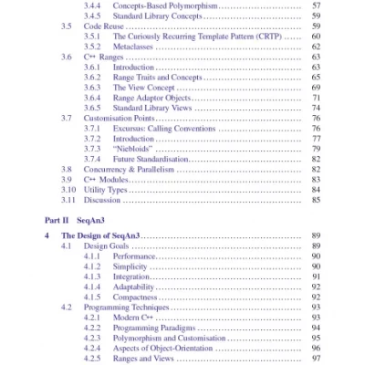 Sequence Analysis and Modern C++