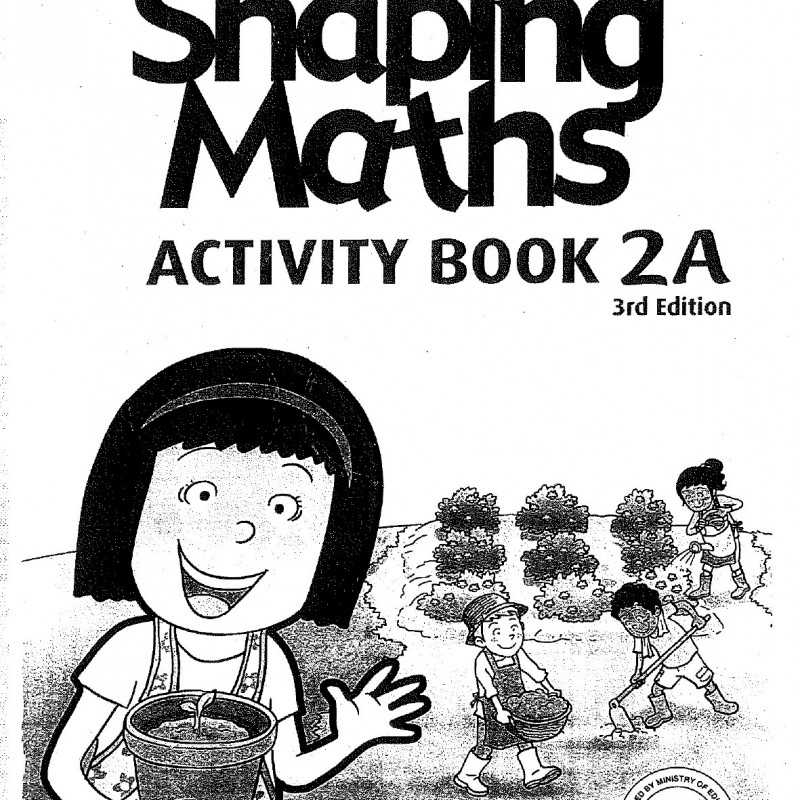 Shaping maths activity book 2A (Sách đen trắng)
