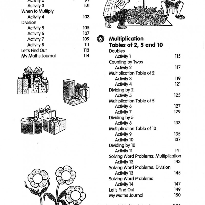 Shaping maths activity book 2A (Sách đen trắng)