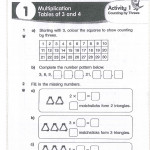 Shaping maths activity book 2B (Sách đen trắng)