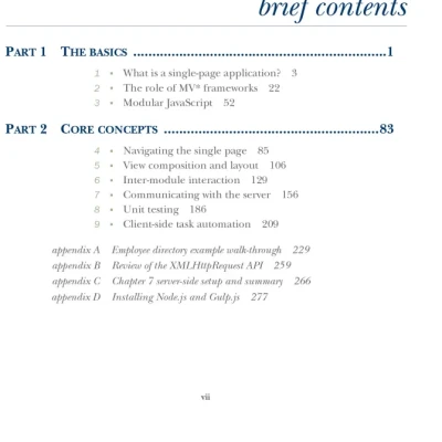 SPA Design and Architecture