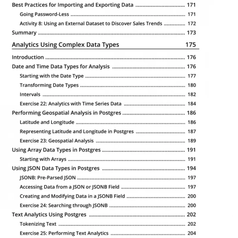 SQL for Data Analytics