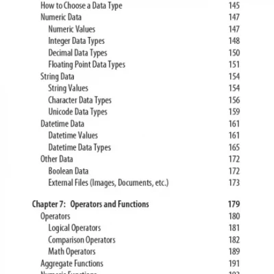 SQL Pocket Guide A Guide
