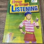 Step By Step Listening 1,2,3 sách màu