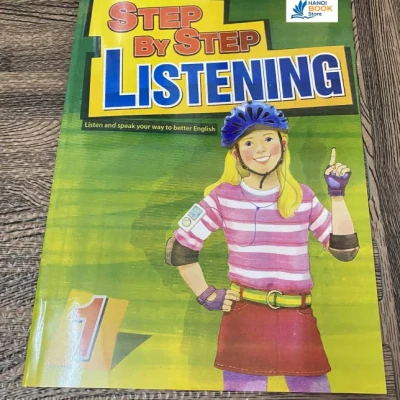 Step By Step Listening 1,2,3 sách màu