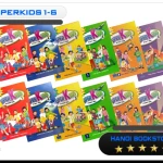 Superkids New Edition Level 1,2,3,4,5,6 (Sách Tiếng Anh dành cho bé)