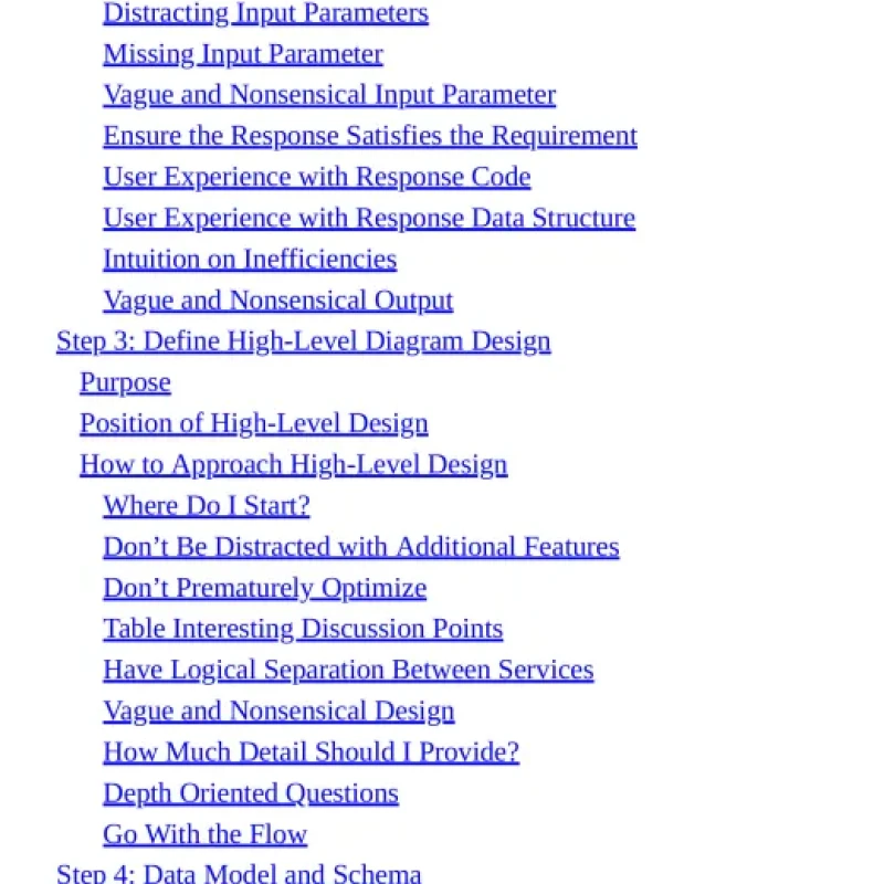 System Design Interview Fundamentals
