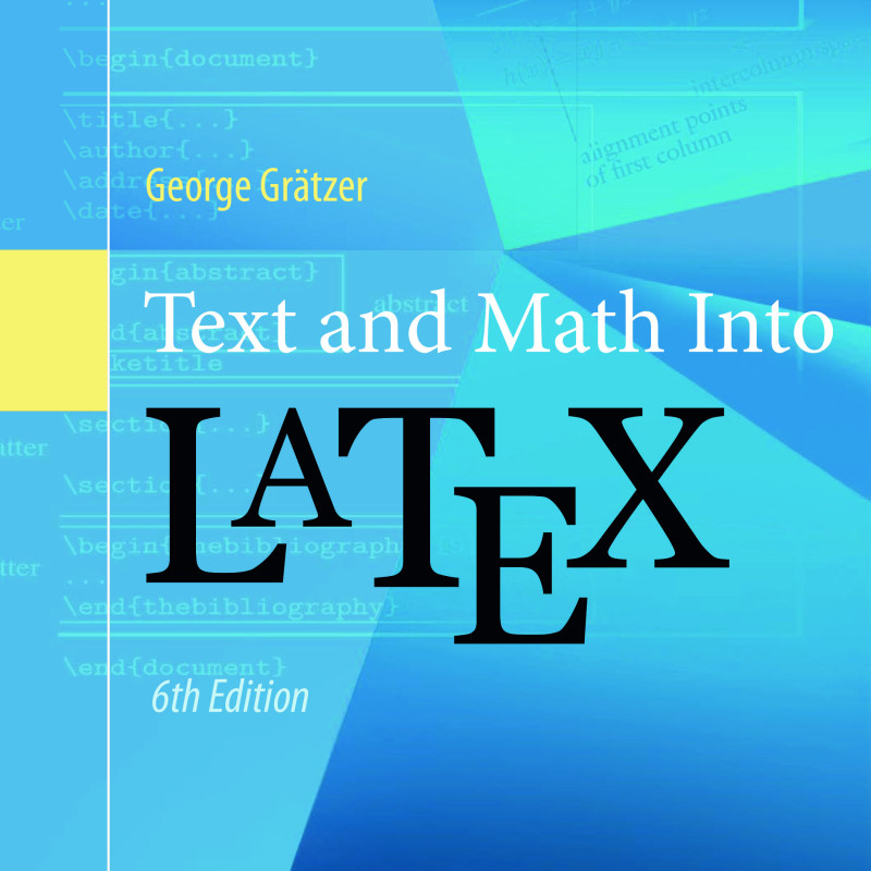 Sách Text and Math Into LaTeX