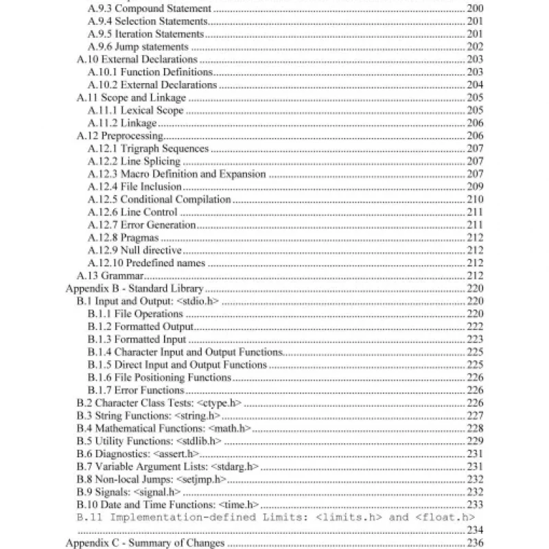 The ANSI C Programming Language
