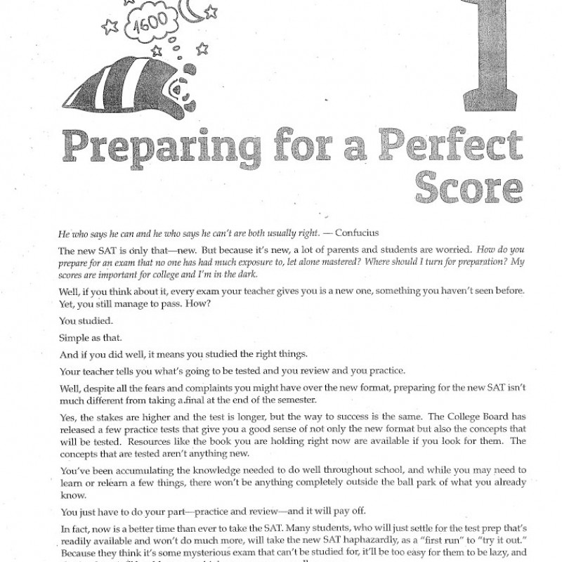 The College Panda's SAT Writing Advanced Guide and Workbook 2nd edition (Sách đen trắng)