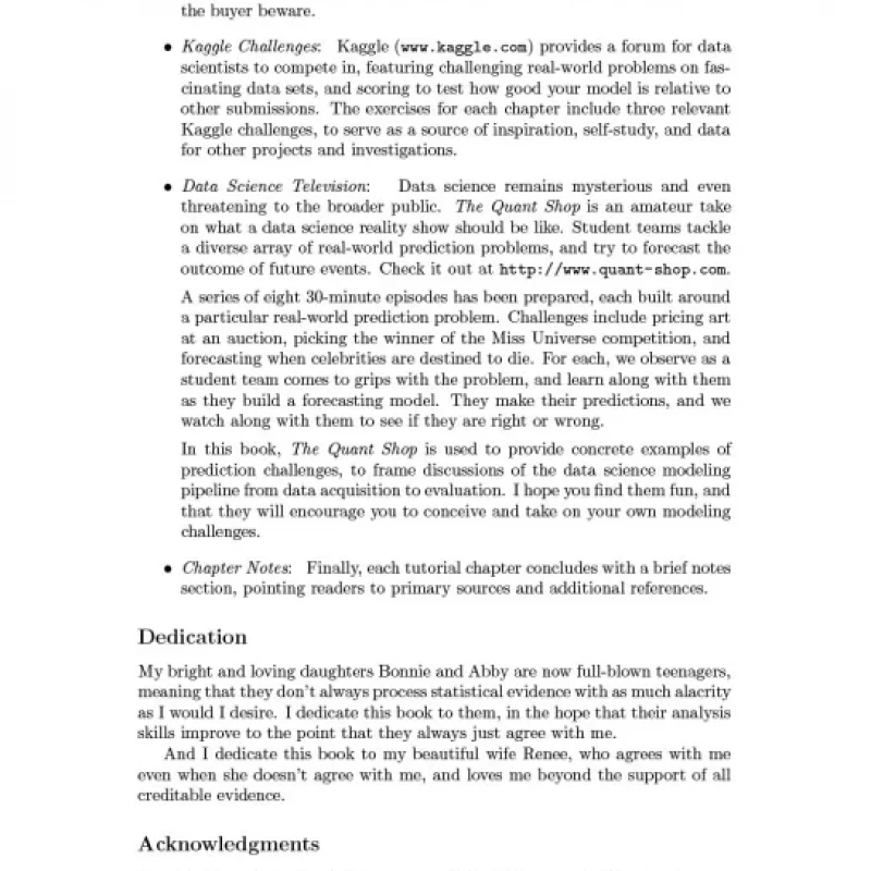 The Data Science Design Manual