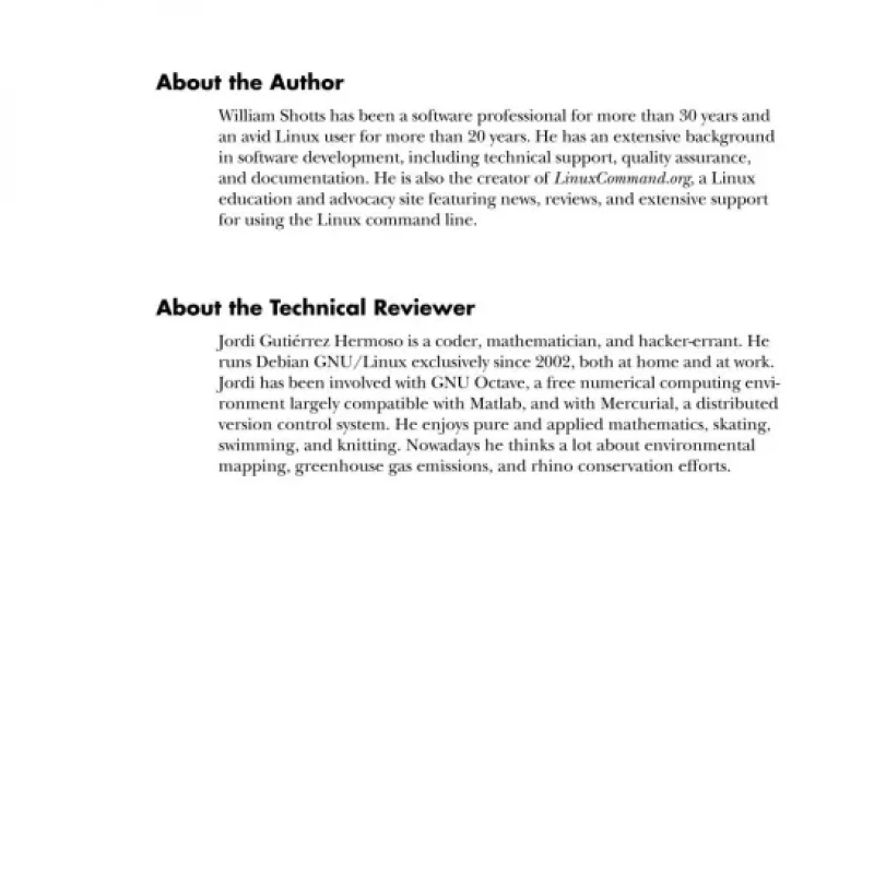 The Linux Command Line