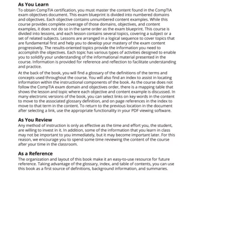 The Official CompTIA Network+ Student Guide 2019