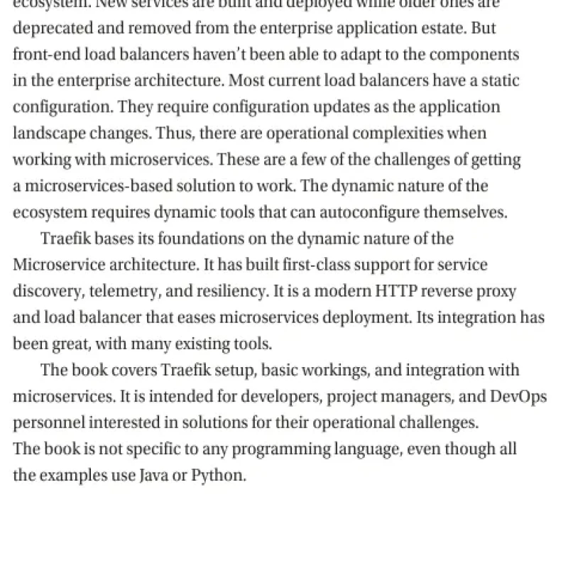 Traefik API Gateway for Microservices With Java and Python Microservices Deployed in Kubernetes