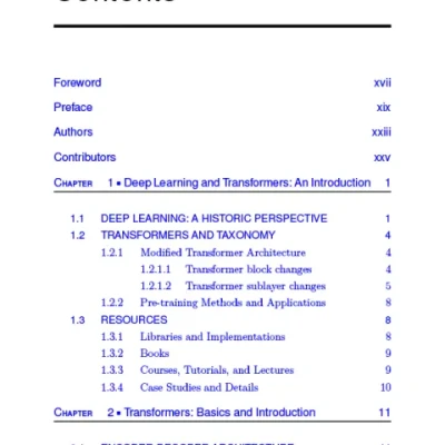 Transformers for Machine Learning A Deep Dive
