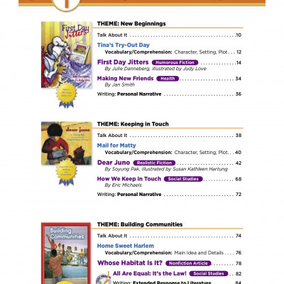 TREASURE LANGUAGE ART GRADE 3 VOLUME 1 (Sách màu)