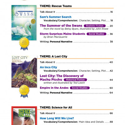 TREASURE LANGUAGE ART GRADE 6 (Sách màu)