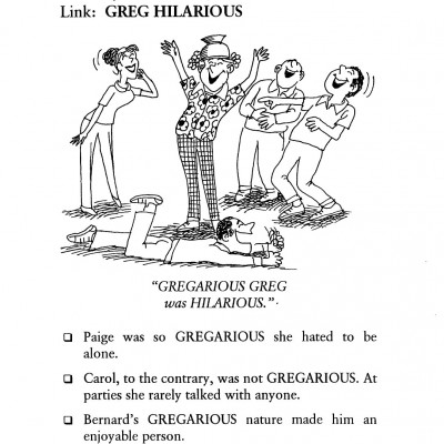 VOCABULARY CARTOONS II SAT WORD POWER (Sách đen trắng)