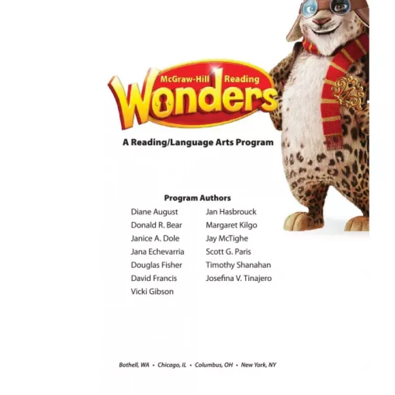 WONDERS READINGWRITING WORKSHOP GRADE4
